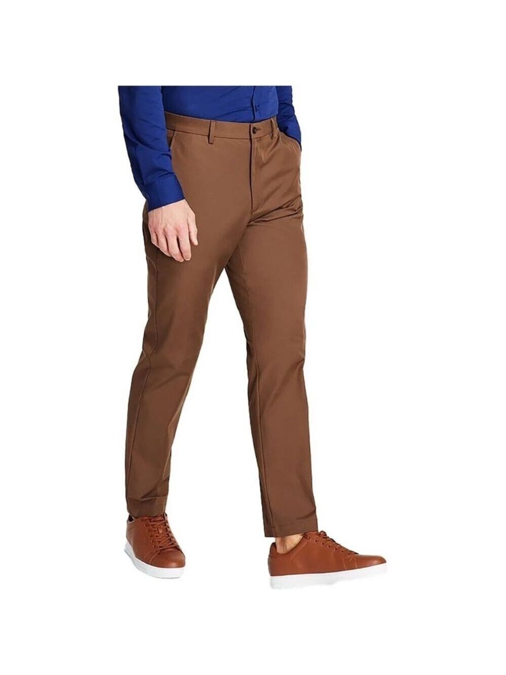 Michael Kors Major Classic Fit Stretch Light Brown Chinos Dress Pants - NWT